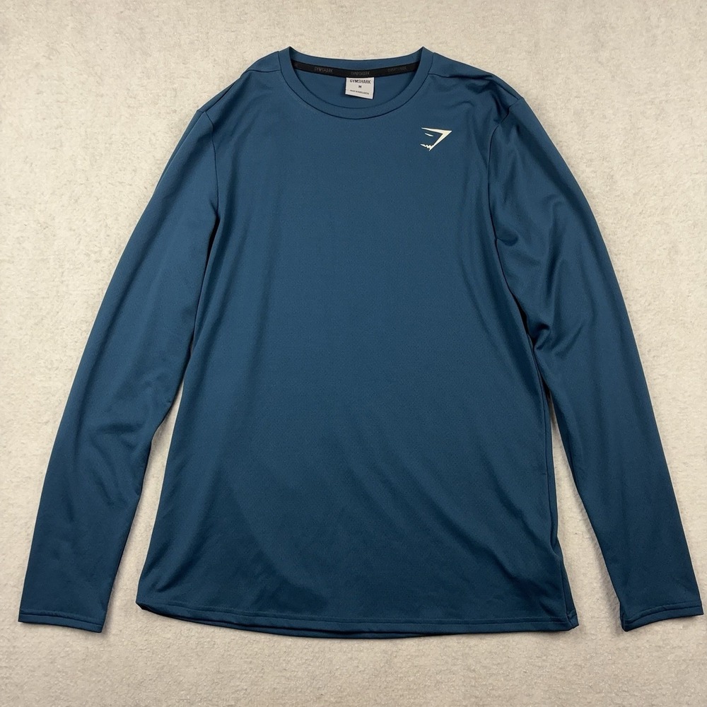 Gymshark Essential Long Sleeve T-Shirt Adult Medium Workout Training Fitness
